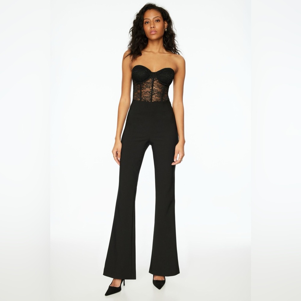Black Flared Pant